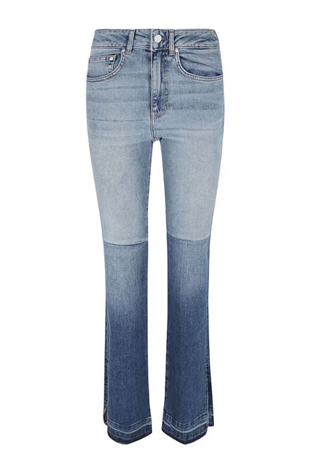 Jeans dritti con applicazione in blu AG Jeans - donna AG JEANS | W0021030LCRO